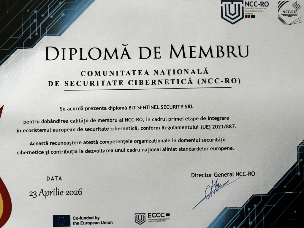 Bit Sentinel NCC-RO Cyber Resilience